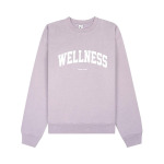 Толстовка Sporty & Rich Wellness Ivy Crewneck, фиолетовый - фото