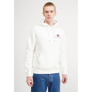 Толстовка MEDIUM ARCHIVE SHIELD HOODIE GANT, яичная скорлупа