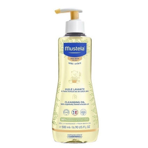 Mustela Bebe моющее масло для детей, 500 ml