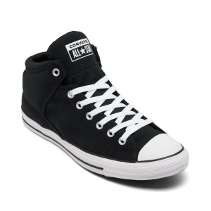 Мужские повседневные кроссовки chuck taylor all star high street mid от finish line Converse, черный