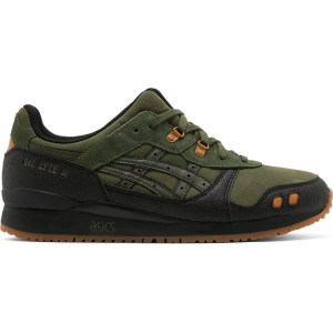 Кроссовки gel lyte 3 'olive black' Asics, зеленый