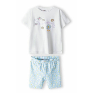 Шорты 2 PCS SET MINOTI, цвет light blue white