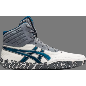 Кроссовки aggressor 4 'white mako blue' Asics, белый