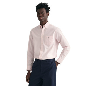 Рубашка Gant Oxford Regular Fit, розовый