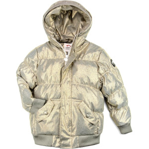 Куртка Appaman Puffy Down Insulated Coat, цвет Silver Illusion