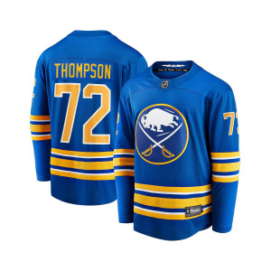 Мужская фирменная футболка Tage Thompson Royal Buffalo Sabre Home Breakaway Player Fanatics