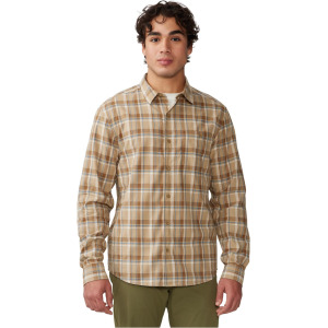 Рубашка Mountain Hardwear Big Cottonwood Canyon Long Sleeve Shirt, цвет Moab Tan Trailhead Plaid