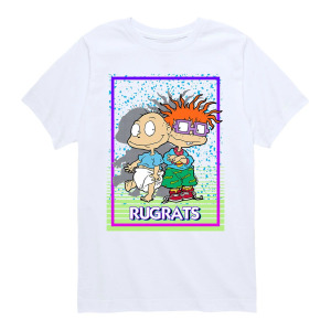 Футболка с рисунком Rugrats Bffs для мальчиков 8–20 лет с 1991 года Nickelodeon