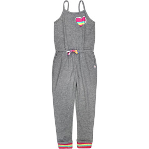 Комбинезон Appaman Rainbow Heart Sydney Jumpsuit, цвет Grey Heather