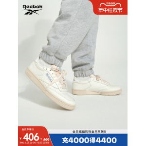 Кроссовки Reebok Official Club C, белый / черный