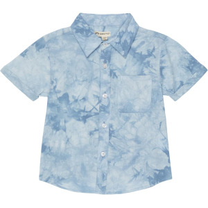 Футболка Appaman Playa Short Sleeve Shirt, цвет Sky Blue