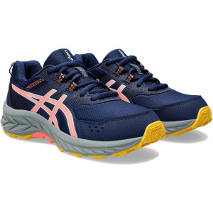 Кроссовки ASICS Kids Pre Venture 9 GS, цвет Blue Expanse/Sun Coral