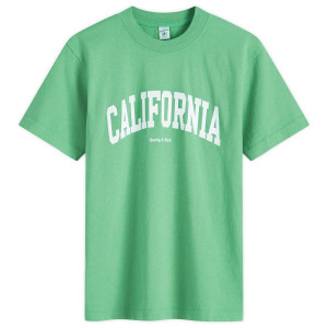 Футболка Sporty & Rich California T-Shirt, цвет Verde & White