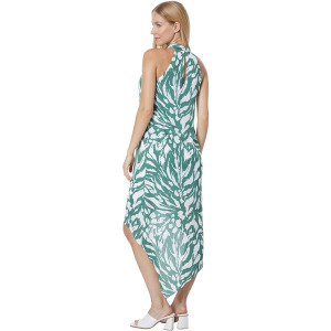 Платье BCBGMAXAZRIA Long Halter Maxi Dress, цвет Ivy