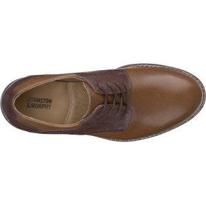 Оксфорды Conard Saddle Johnston & Murphy, цвет Tan/Dark Brown Full Grain