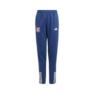 Спортивные брюки Olympique Lyon Training Adidas, цвет tech indigo hazy rose