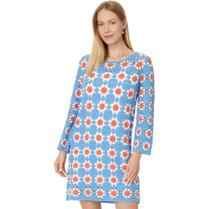 Платье Lilly Pulitzer Miabella Sweaterdress, цвет Lunar Blue Floral Crochet