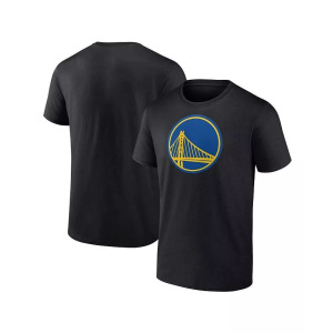 Мужская черная футболка с логотипом Golden State Warriors Primary Fanatics, черный