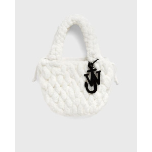 Сумка Jw Anderson Small Blanket Shopper, белый