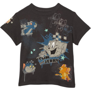 Футболка Chaser Tom and Jerry Mash Up Tee, цвет Vintage Black