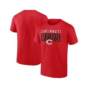 Мужская красная футболка Cincinnati Reds Hard To Beat Fanatics, красный