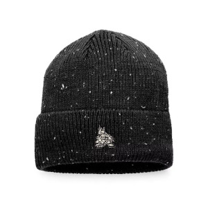 Мужская черная вязаная шапка Arizona Coyotes Authentic Pro Rink Pinnacle с манжетами Fanatics, черный