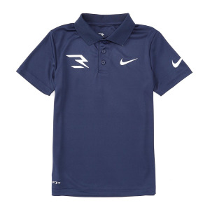 Рубашка-поло с короткими рукавами Nike 3BRAND By Russell Wilson Big Boys 8-20 Dri-FIT, синий