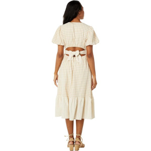 Платье Lost + Wander Island Picnic Midi Dress, цвет Almond White