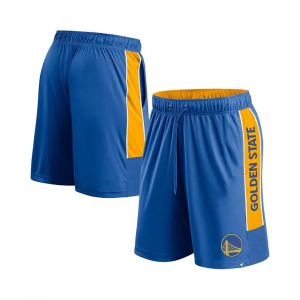 Мужские шорты Royal Golden State Warriors Game Winner Defender Fanatics, синий