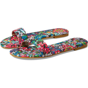 Сандалии на плоской подошве Emery Slide Lilly Pulitzer, цвет Multi Feeling Fintastic