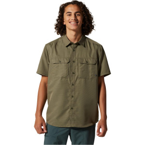 Рубашка Mountain Hardwear Big & Tall CanyonShort Sleeve Shirt, цвет Stone Green